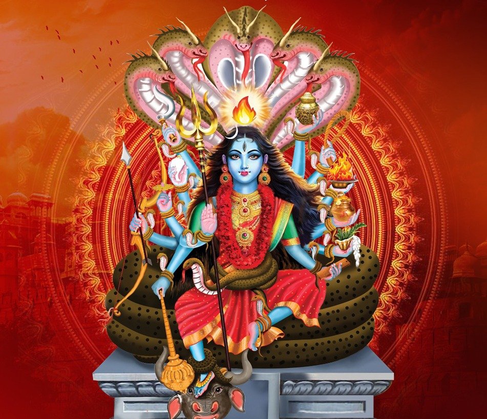 Coconut Trees near temple